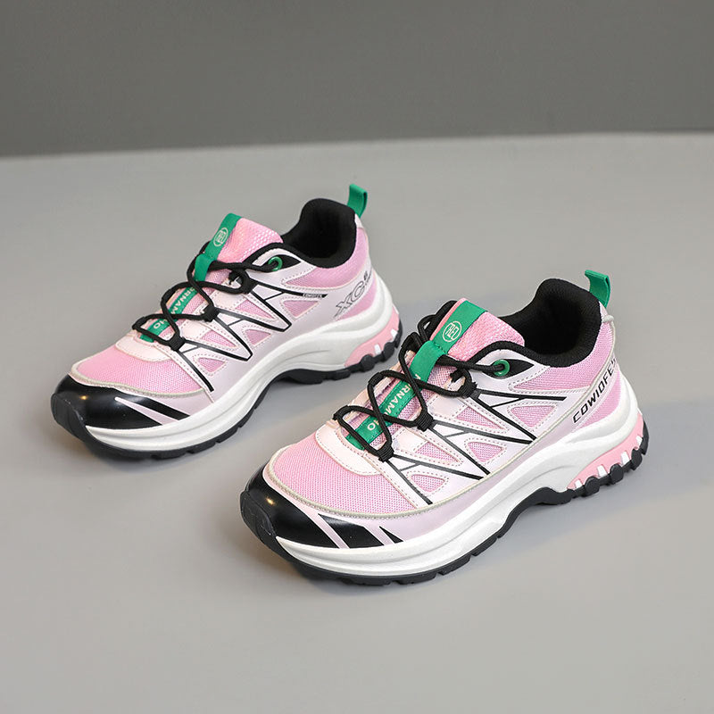 Damen sportliche Laufschuhe mit innovativem Design und atmungsaktiver Oberflächenstruktur R&B