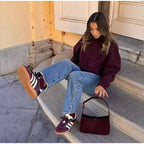 Damen Kuscheliger Rollkragenpullover R&B
