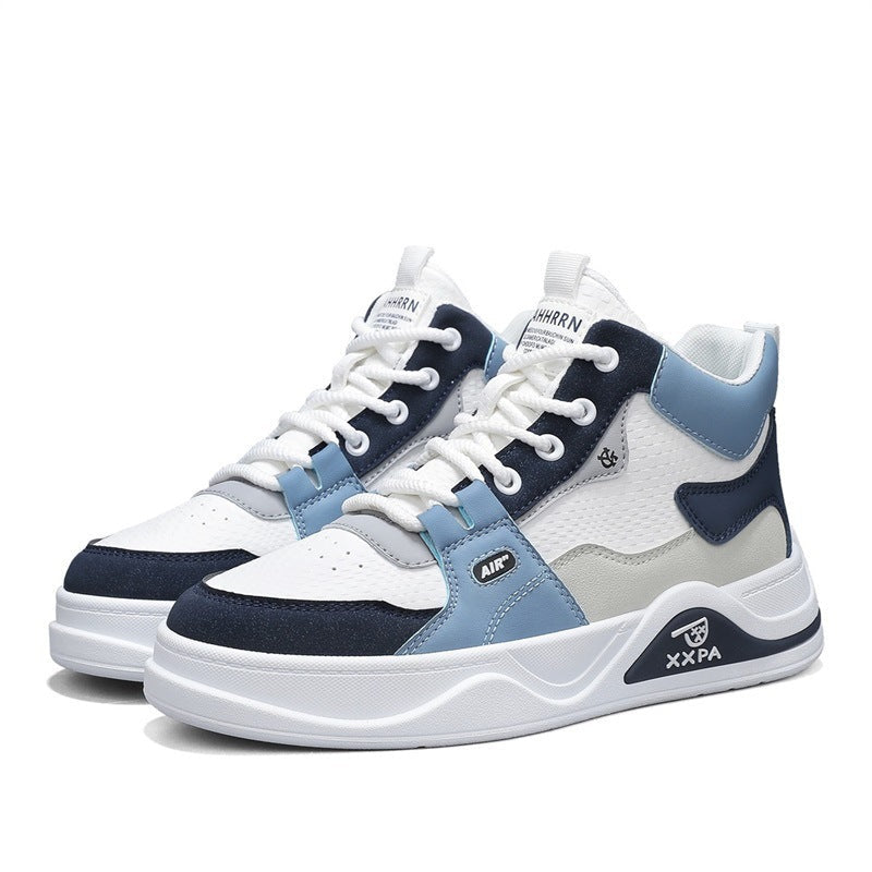 Damen Sportliche High-Top Sneakers mit stoßdämpfender Sohle und atmungsaktivem Obermaterial R&B