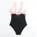 Damen Raffinierten Cut-Out Badeanzug R&B