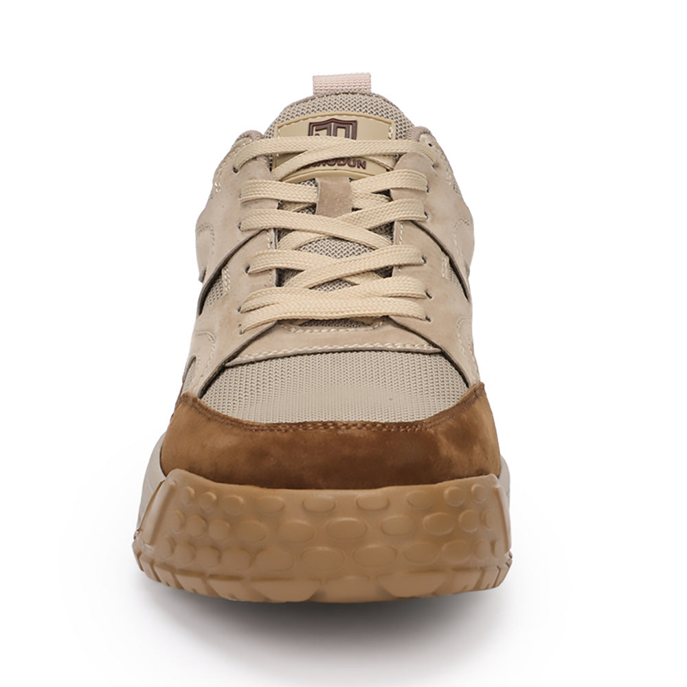 Herren sportliche Sneaker mit atmungsaktivem Obermaterial und stoßdämpfender Sohle R&B