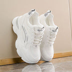 Damen atmungsaktive Komfort-Sneaker mit dämpfender Sohle R&B