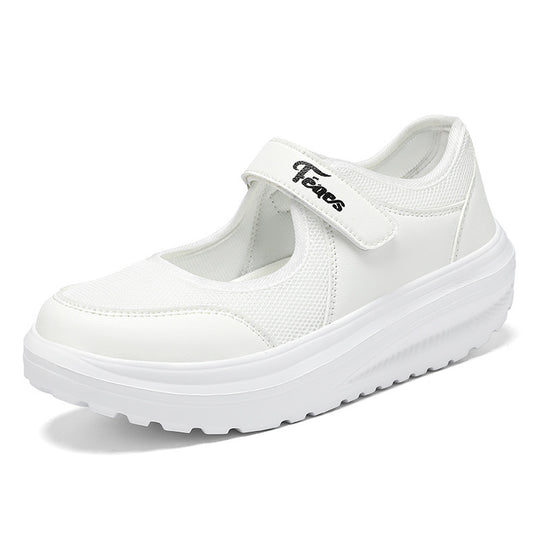 Damen Komfortable und atmungsaktive Freizeitschuhe mit Klettverschluss R&B