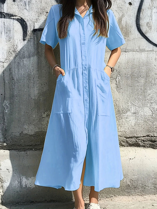 Damen Sommerkleid im lockeren Schnitt R&B