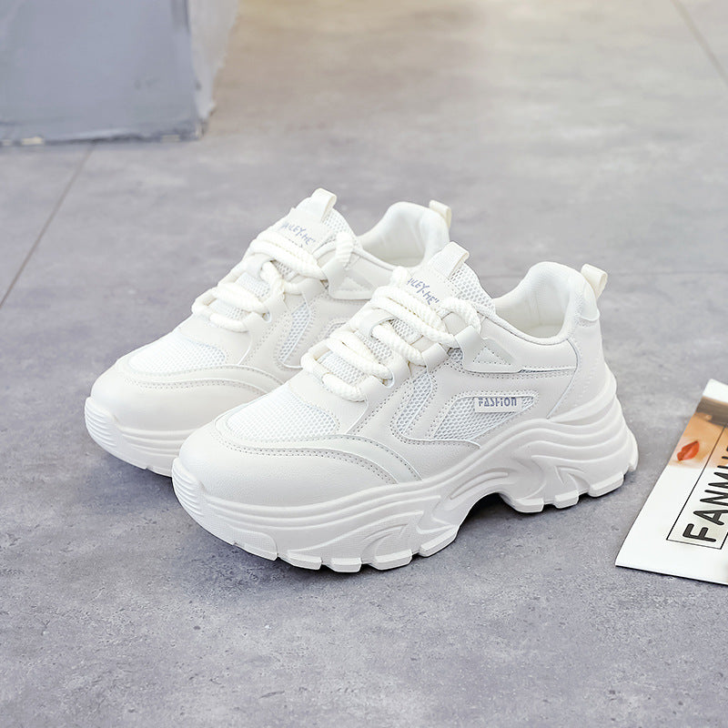 Damen Chunky Sneakers mit atmungsaktivem Mesh-Einsatz und dämpfender Sohle R&B