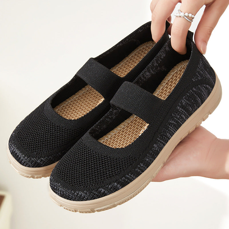 Damen Komfortable und atmungsaktive Ballerinas R&B
