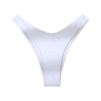 Damen Hochgeschnittene Bikiniunterhose R&B