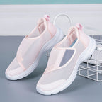 Damen Atmungsaktive Slip-On Sneakers mit rutschfester Sohle R&B