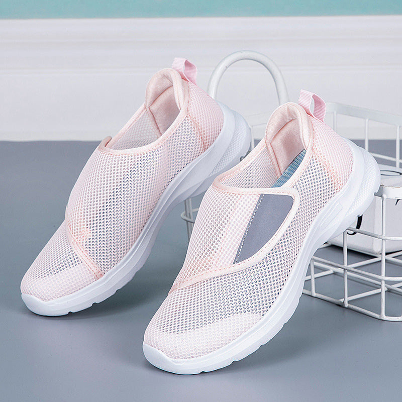 Damen Atmungsaktive Slip-On Sneakers mit rutschfester Sohle R&B
