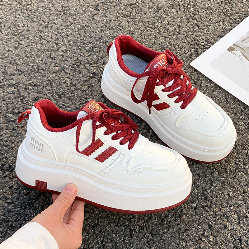 Damen Chunky Sneaker mit hochgradiger Dämpfung und atmungsaktiver Oberflächenstruktur R&B