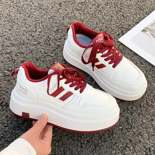 Damen Chunky Sneaker mit hochgradiger Dämpfung und atmungsaktiver Oberflächenstruktur R&B
