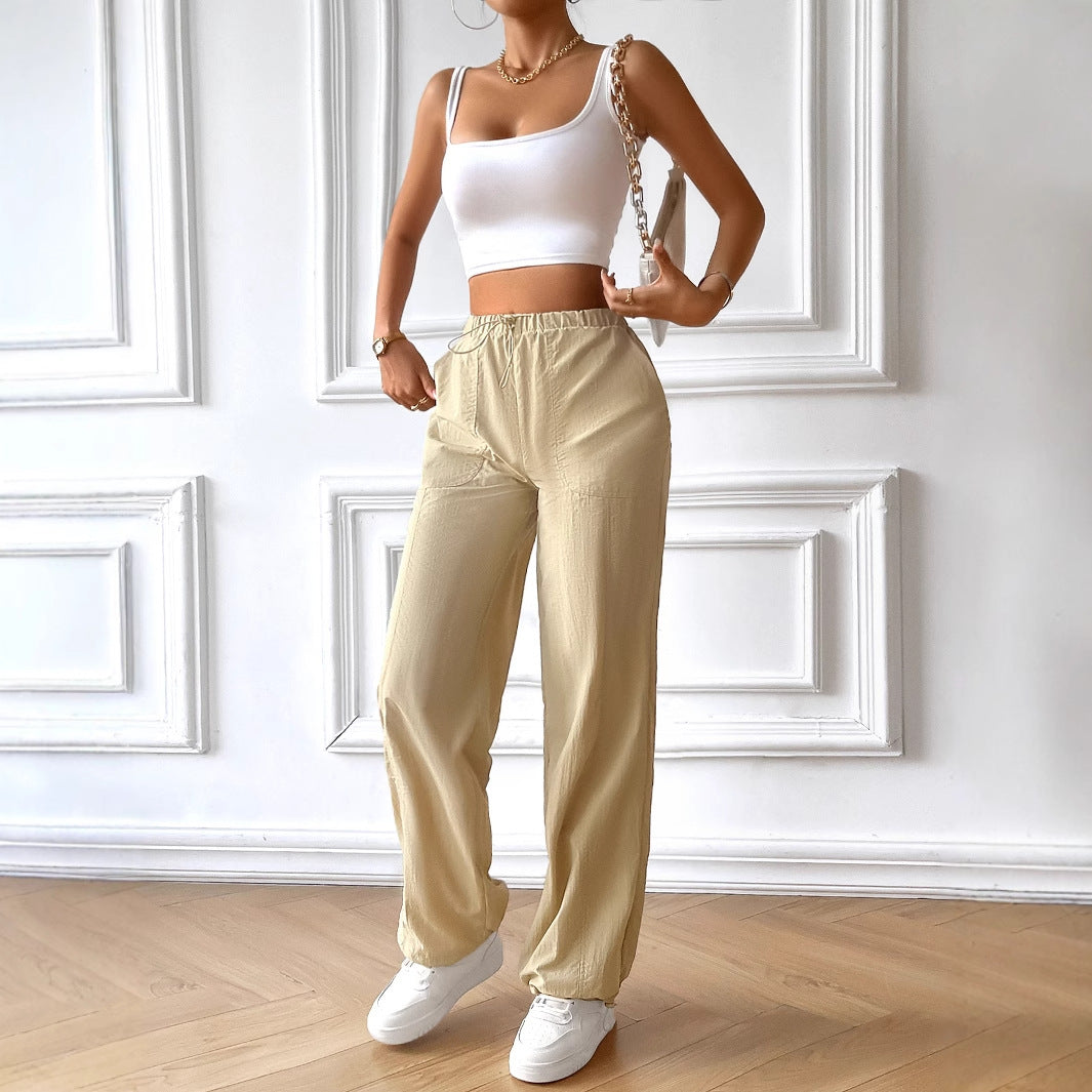 Damen Bequeme Loose-Fit Haremshosen R&B