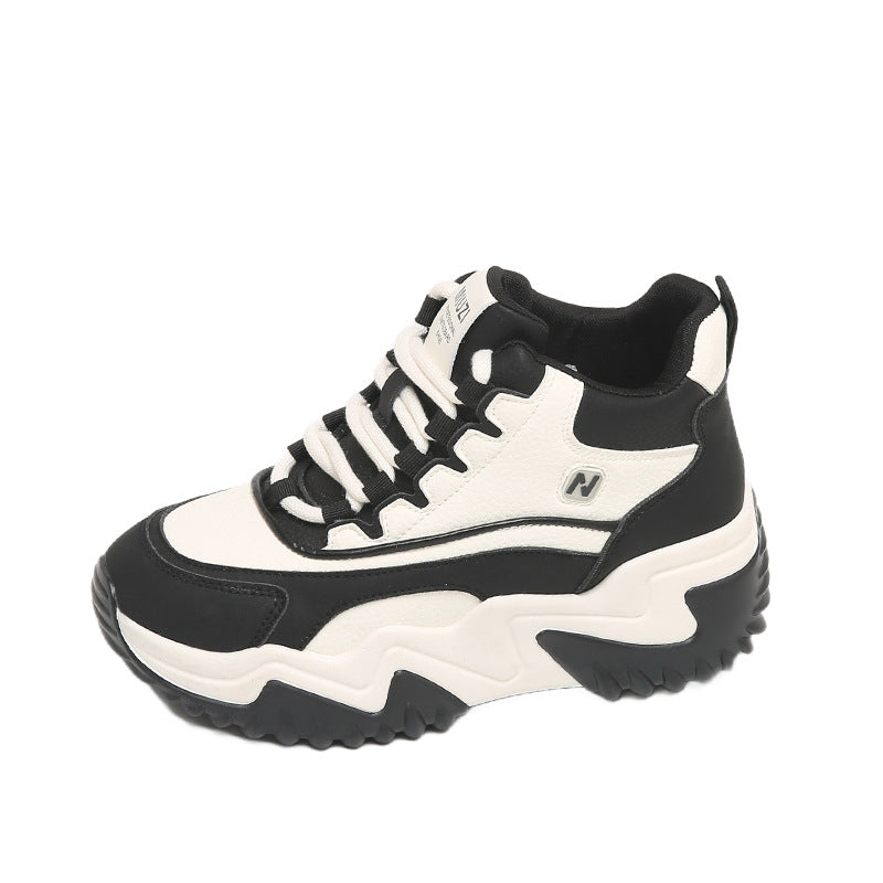 Damen Chunky Sneakers mit hohem Schaft und sportlichem Design R&B