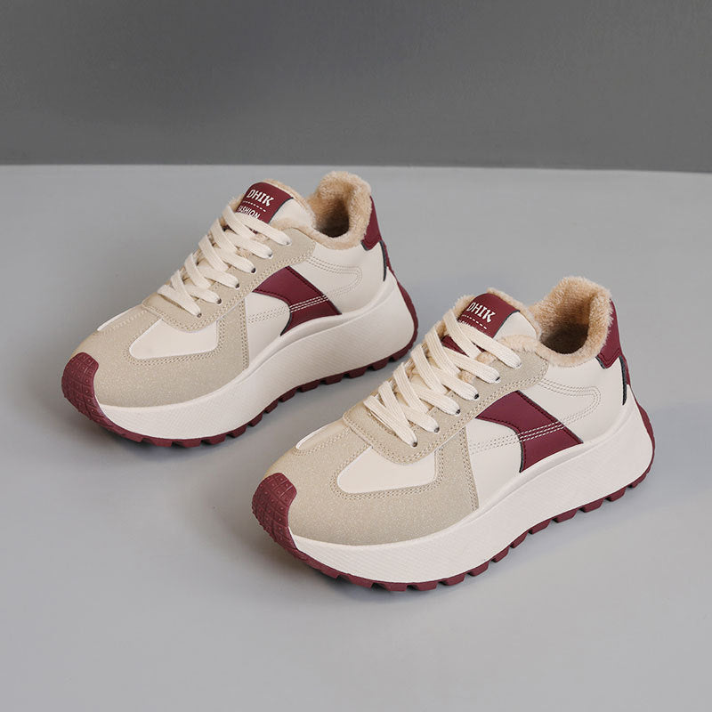 Damen Komfortable Sneakers mit warmem Innenfutter R&B