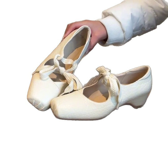 Damen Ballerina-Schuhe mit dekorativem Schleifenakzent und bequemer Fußbettgestaltung R&B