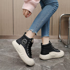 Damen modische High-Top Sneakers mit strapazierfähiger Sohle und sportlichem Design R&B