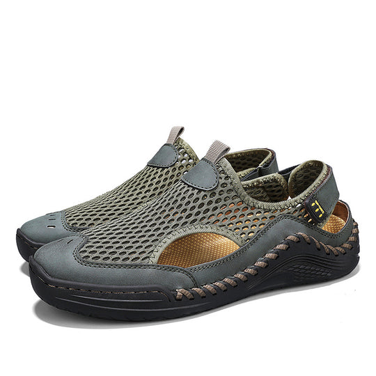 Damen Sportliche Outdoor-Sandalen mit rutschfester Sohle und atmungsaktivem Netz R&B