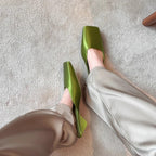 Damen Elegante Mules mit spitzem Zehenbereich und komfortabler Sohle R&B