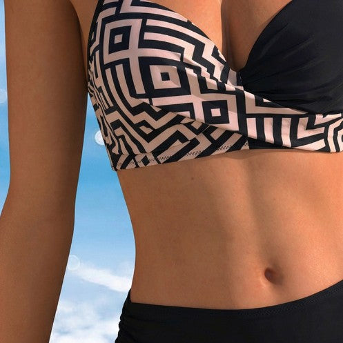 Damen Design-Bikini mit innovativem Twist-Top