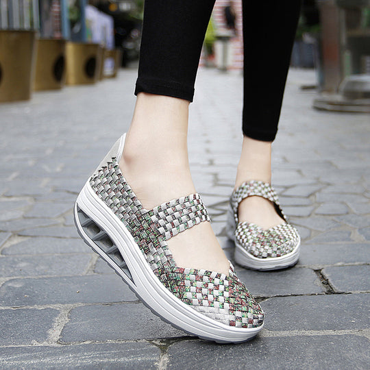 Damen Komfortable und modische Slip-On Schuhe R&B