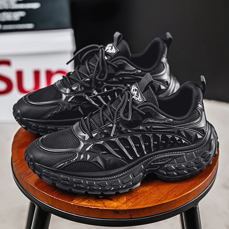 Damen Sportliche chunky Sneakers mit innovativer Dämpfungstechnologie und rutschfester Sohle R&B