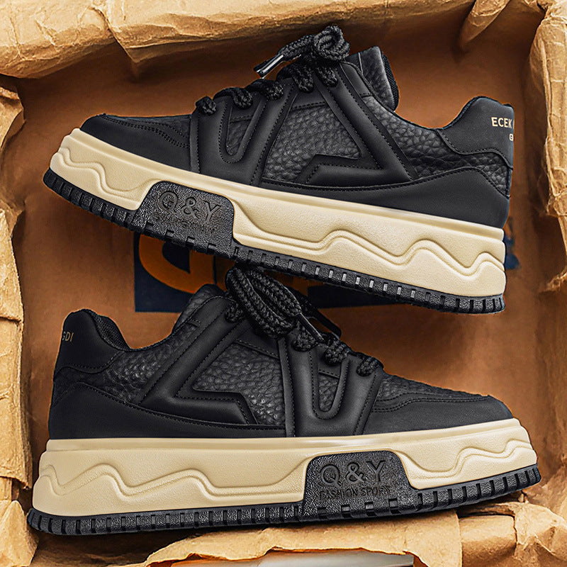Damen Sportliche Sneakers mit modischer Plateau-Sohle und atmungsaktivem Obermaterial R&B