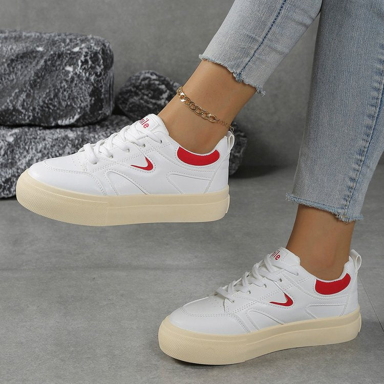 Damen modische Plateau-Sneaker mit trendiger Sohle R&B