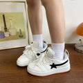 Damen Sneakers mit stylischem Sternen-Design und bequemer Sohle R&B