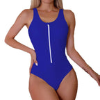 Damen sportlicher Einteiler Badeanzug R&B