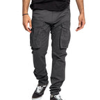Herren Cargo-Hose mit mehreren praktischen Taschen und elastischem Bund R&B