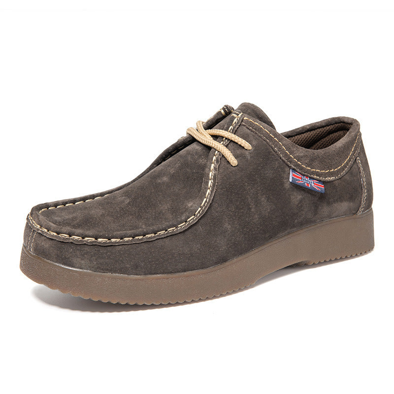 Damen elegante Mokassins aus hochwertigem Wildleder mit komfortabler Sohle R&B