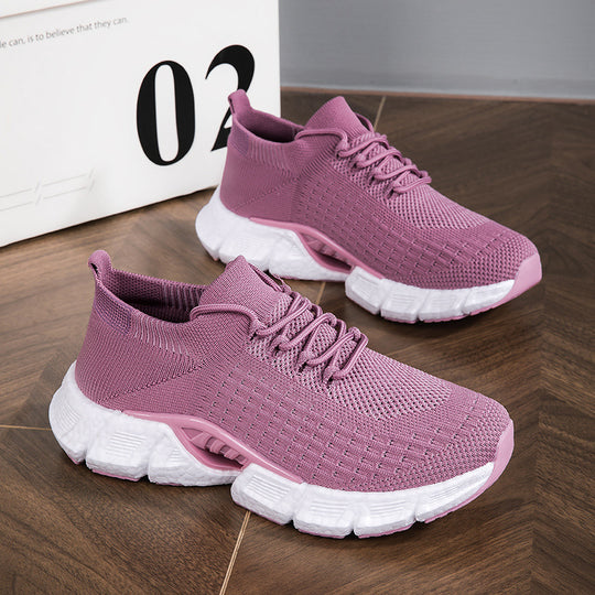 Damen Leichte und atmungsaktive Sneakers mit stabiler Dämpfung R&B