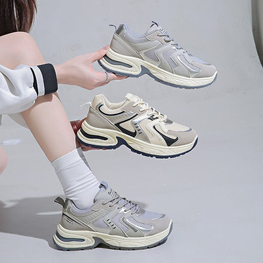 Damen Lifestyle Sneakers mit atmungsaktivem Obermaterial und stoßdämpfender Sohle R&B