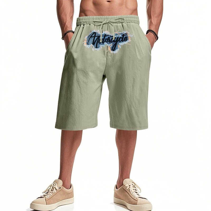 Herren lässige Komfort-Shorts mit verstellbarem Kordelzug und praktischen Seitentaschen R&B