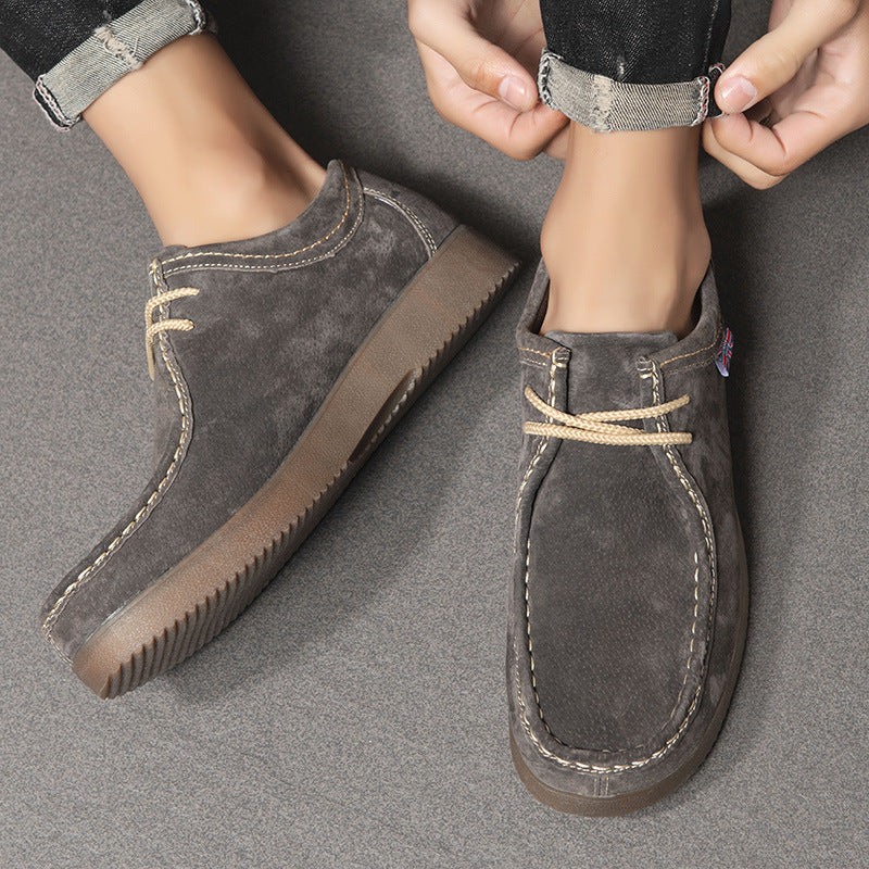 Damen elegante Mokassins aus hochwertigem Wildleder mit komfortabler Sohle R&B