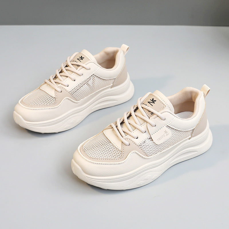 Damen Sneakers mit atmungsaktivem Mesh-Obermaterial und stoßdämpfender Sohle R&B