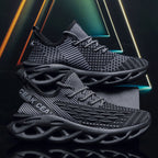 Damen Sportliche Leichtgewicht Sneaker mit atmungsaktiver Mesh-Oberfläche und ergonomischer Dämpfung