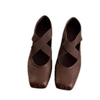 Damen Ballerina-Pumps mit elegantem Riemchen und komfortablem Absatz R&B