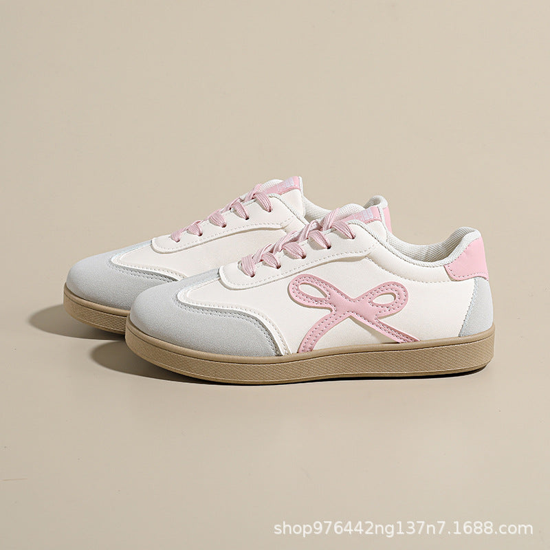 Damen Sneakers im sportlichen und eleganten Design mit rosa Akzenten R&B