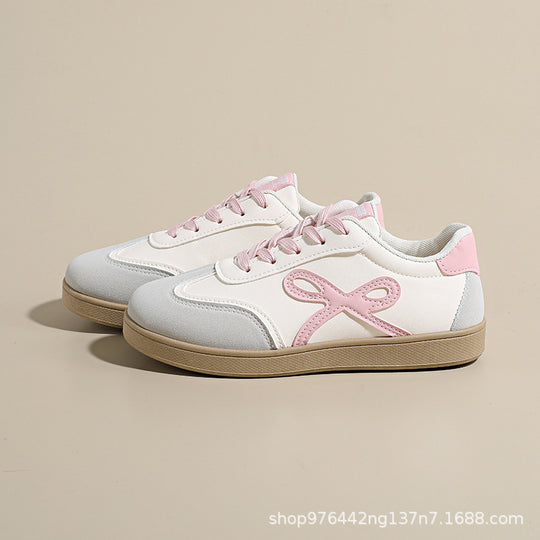 Damen Sneakers im sportlichen und eleganten Design mit rosa Akzenten R&B