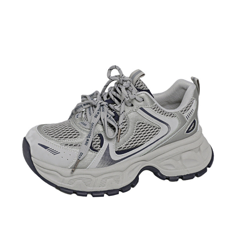 Damen Sportliche Lauf Sneakers mit atmungsaktiver Mesh-Oberfläche und robustem Sohlenprofil R&B