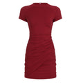 Damen Wickelkleid mit asymmetrischem Saum und elegantem Rüschendesign R&B