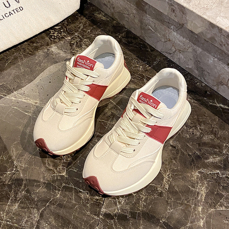Damen komfortable Freizeitsneaker mit atmungsaktivem Obermaterial und modischem Design R&B
