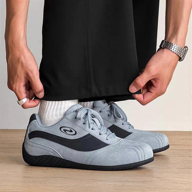 Damen Komfortable Sneakers mit atmungsaktiver Wildleder-Oberfläche und rutschfester Sohle