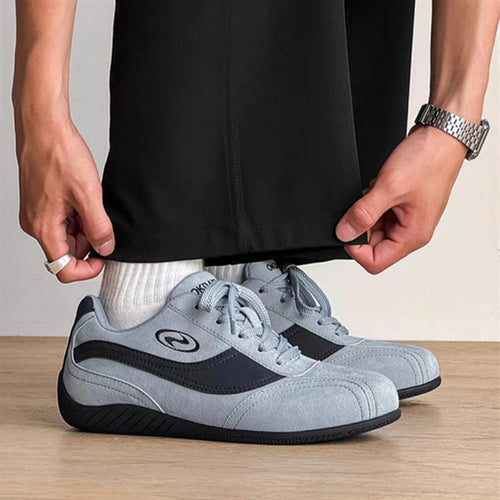 Damen Komfortable Sneakers mit atmungsaktiver Wildleder-Oberfläche und rutschfester Sohle R&B