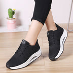 Damen Sportliche Dämpfungssneakers mit atmungsaktivem Obermaterial und rutschfester Sohle