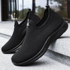 Damen Atmungsaktive Slip-On Freizeitschuhe mit elastischem Einschlupf R&B