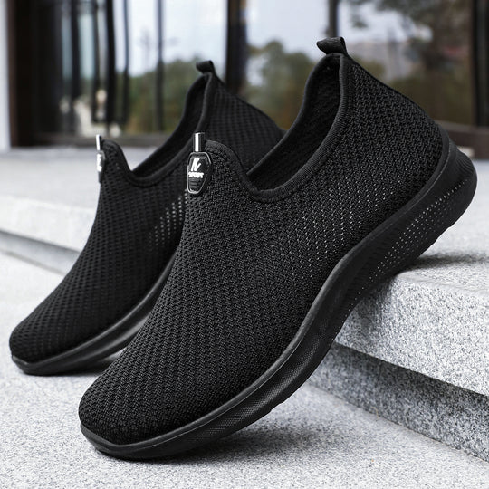 Damen Atmungsaktive Slip-On Freizeitschuhe mit elastischem Einschlupf R&B