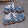 Damen Komfortable Freizeitschuhe mit lässigem Denim-Design R&B