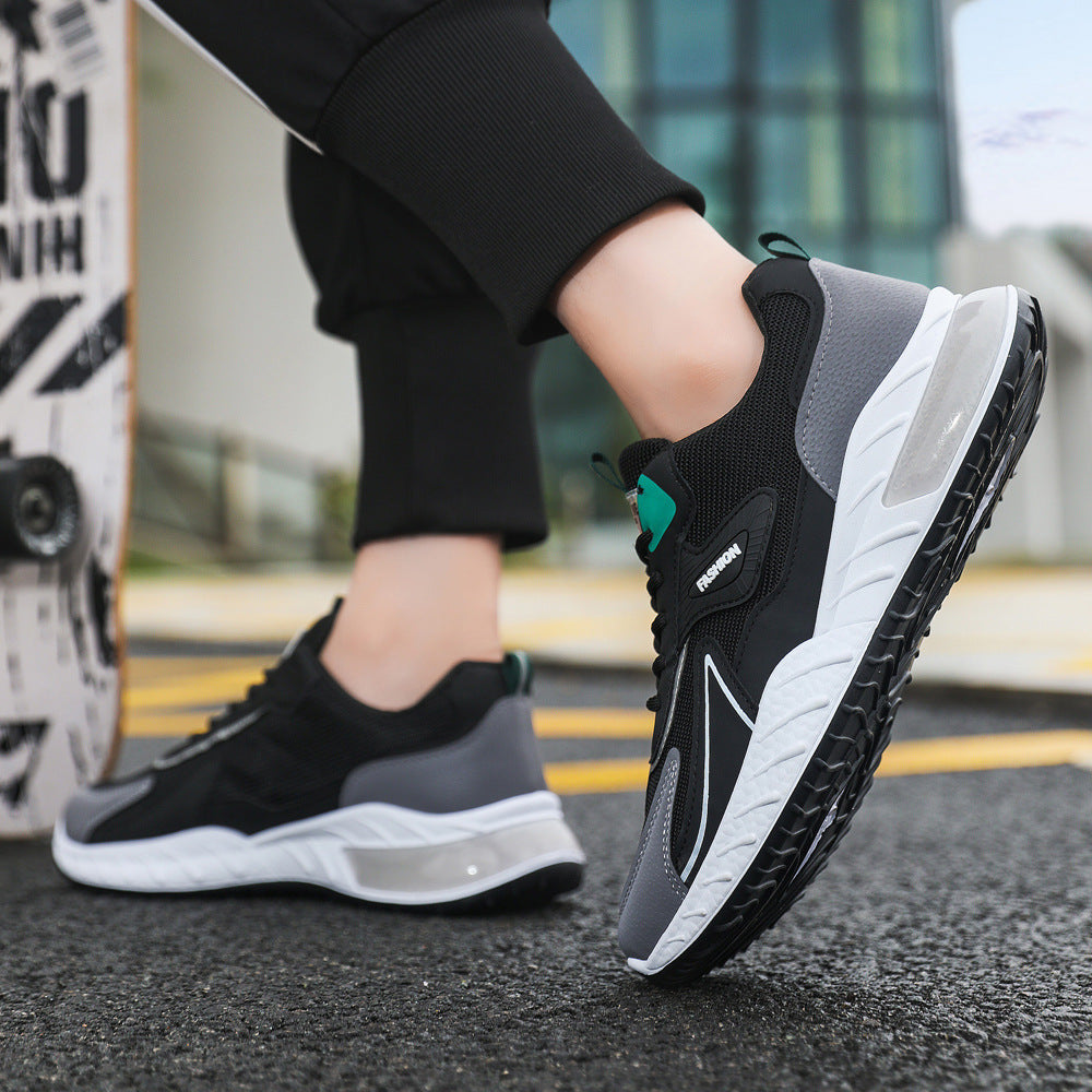 Damen Sportliche Sneakers mit atmungsaktiver Mesh-Oberfläche und stoßdämpfender Sohle R&B